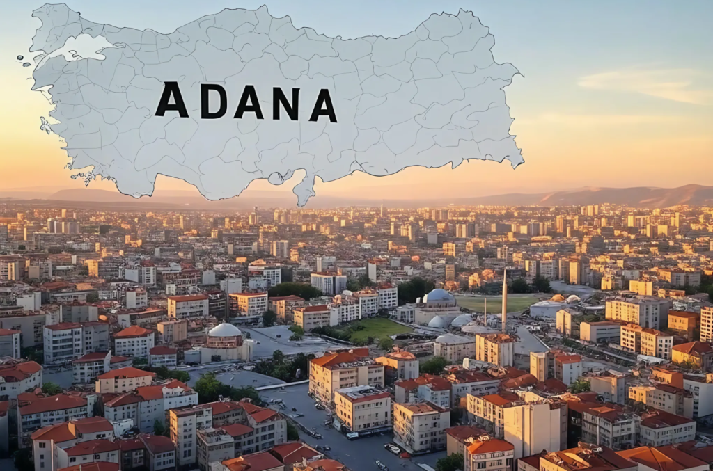 Карта Аданы